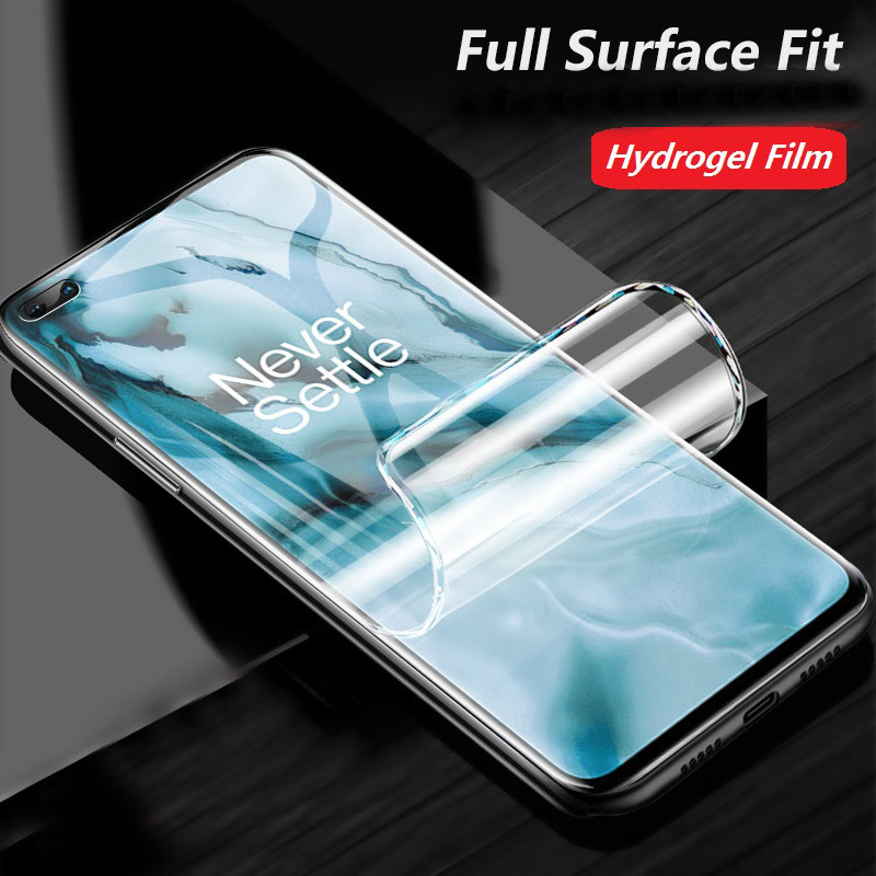 2 Chiếc Mềm Hydrogel Cho 1 + OnePlus Nord 5 4 3 2 2T CE5 CE4 CE3 CE 5 4 3 2 Lite 5G Full Cover Bảo V