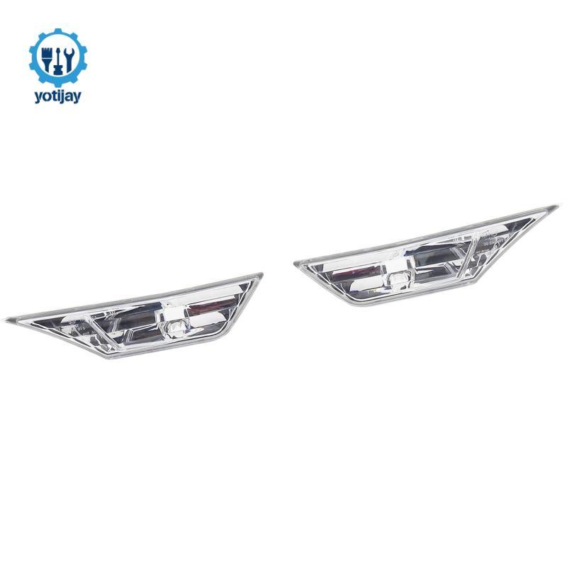 Yotijay 2 Gói Đèn Đánh Dấu Mặt Trước 34300-Tet-H01 34350-Tet-H01 Đèn Đánh Dấu