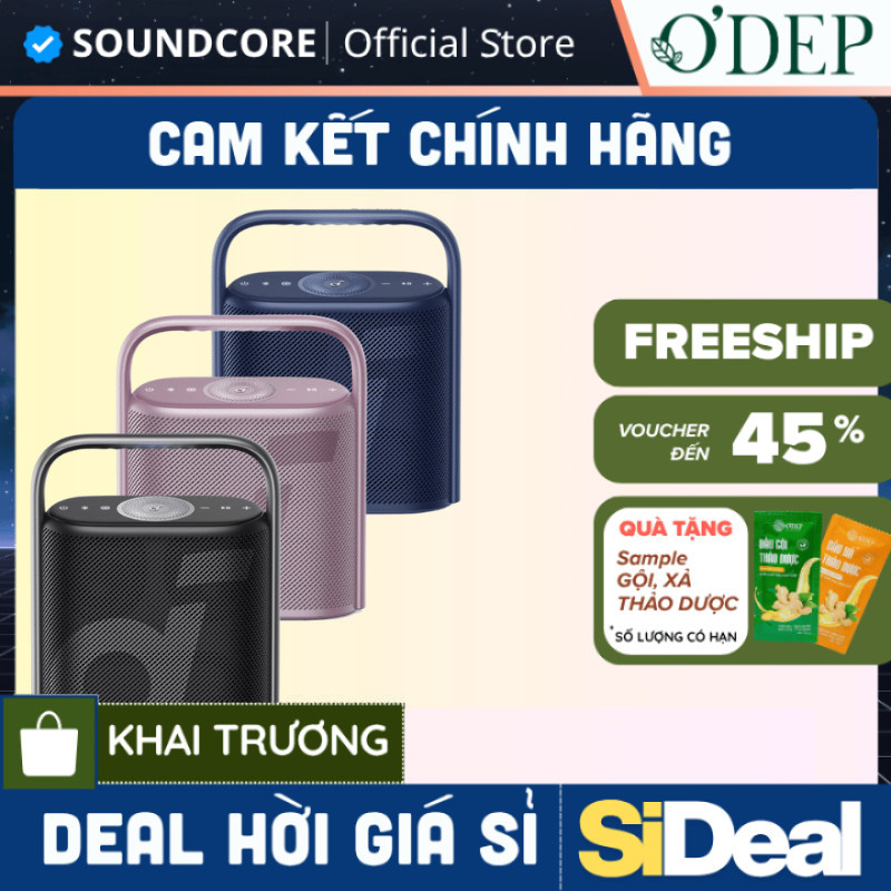 Loa bluetooth Soundcore Motion X500 | Chống nước IPX7 | Công suất 40W - SIDEAL SIO