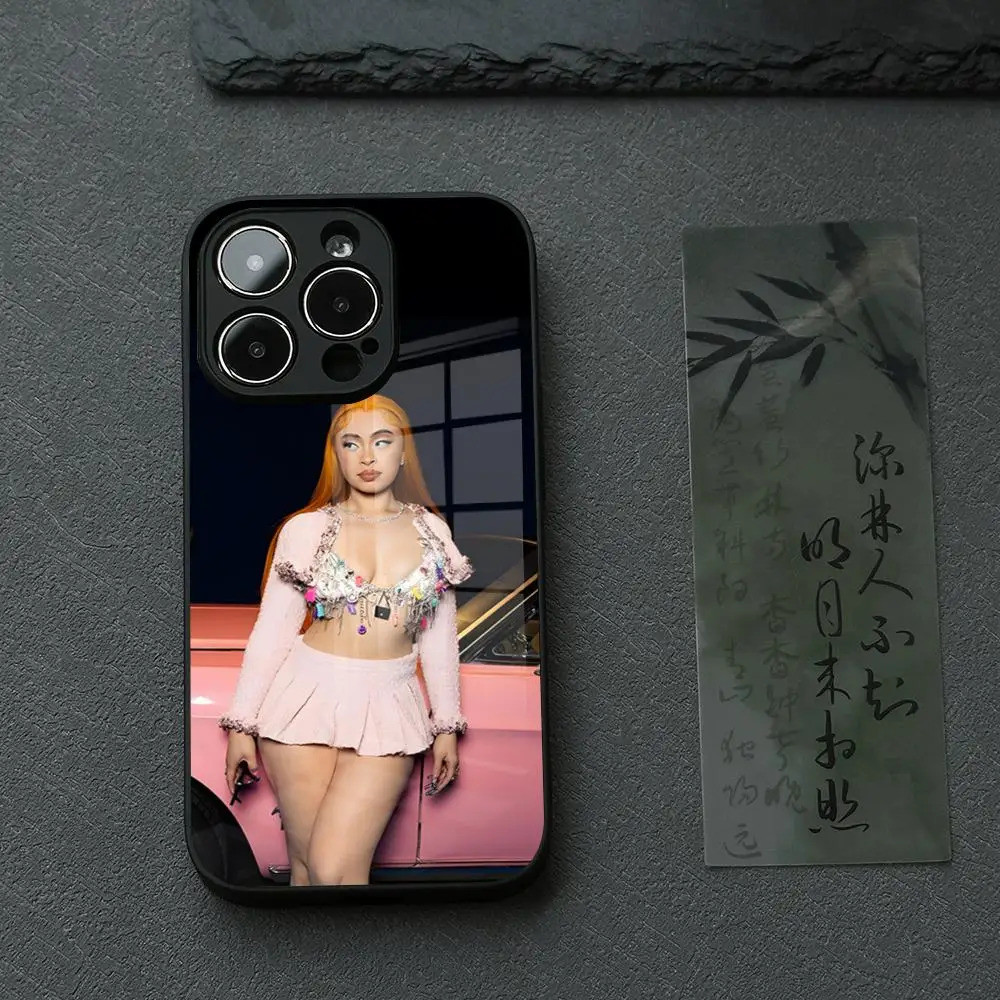 BK-2 Hot Singer Ice Spice Ốp Điện Thoại IPhone 17 16 14 Pro 15 13 12 Max 11 XR XS 6 Air 7 8 6s X Lux