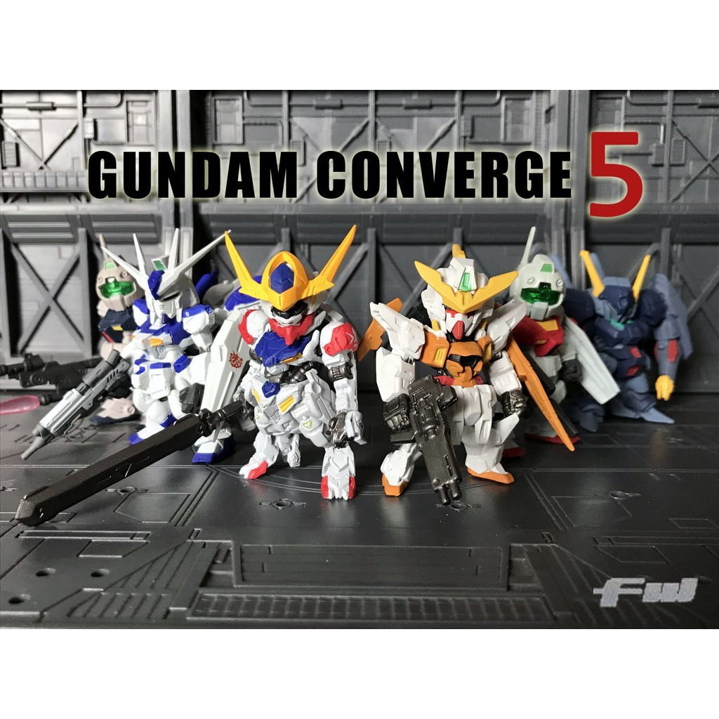 Bandai GUNDAM FW Box Trứng GUNDAM CONVERGE Bom thứ năm Các loại khác nhau Hàng có sẵn