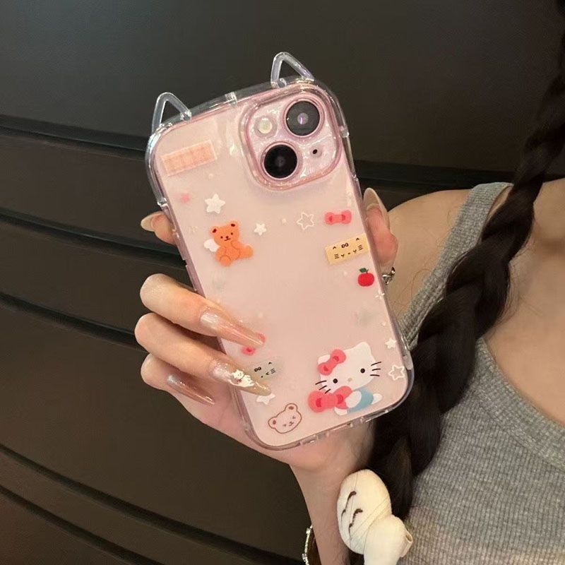 Cat ears millet 17 phone case millet 15 / 14 / 13 PRO cat ears CIVI4PRO/CIVI3 soft shell