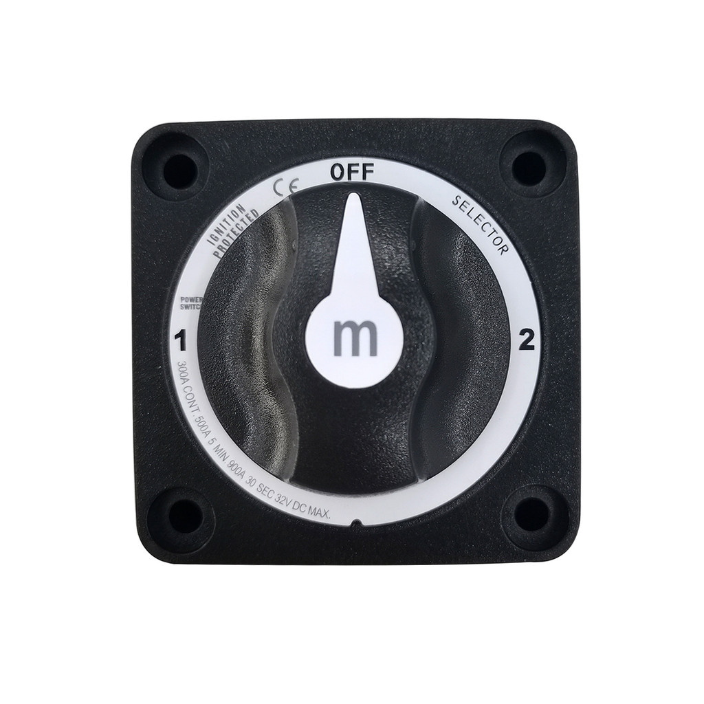 Công tắc tắt nguồn màu đen Blue Ocean M Series RV Yacht 300A Công tắc nguồn Blue Ocean System Switch