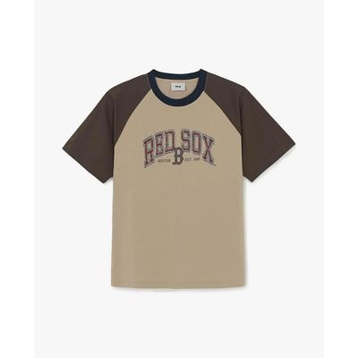 MLB - Áo thun unisex cổ tròn tay ngắn Vintage Color Block_3ATSV0663-43BGS