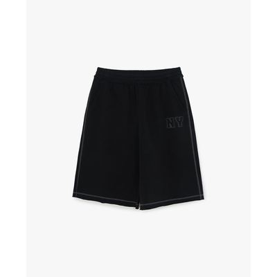MLB - Quần short unisex ống rộng Basic Vintage_3ASPB0663-50BKS