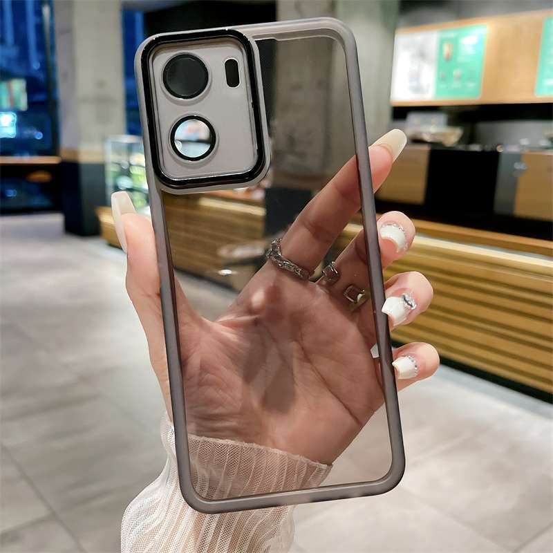 Dành Cho OPPO A6X 4G Ốp lưng Oppo A6X OPPO A6X Ốp Lưng OPPO A6X 5G Ốp Lưng Silicon Mạ Chống Móc