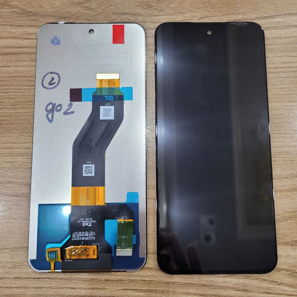 "test ok" Màn Hình Techno Spark Go 2 / KM4, Loại 1 (tặng keo dán và cường lực)