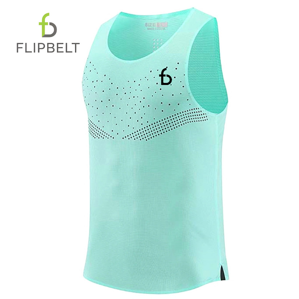 New Wind Tunnel Super Lightweight Quick-Drying Breathable Adhesive Vest Marathon Running Exercise T-