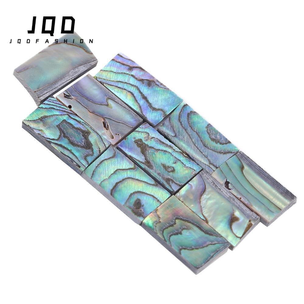 JQD ​10 Cái Vỏ bào ngư Inlay​, ​MÀU SẮC ​Mẫu tờ ​Chất liệu đàn Guitar Inlay​, ​Vỏ đàn Guitar Fretboa