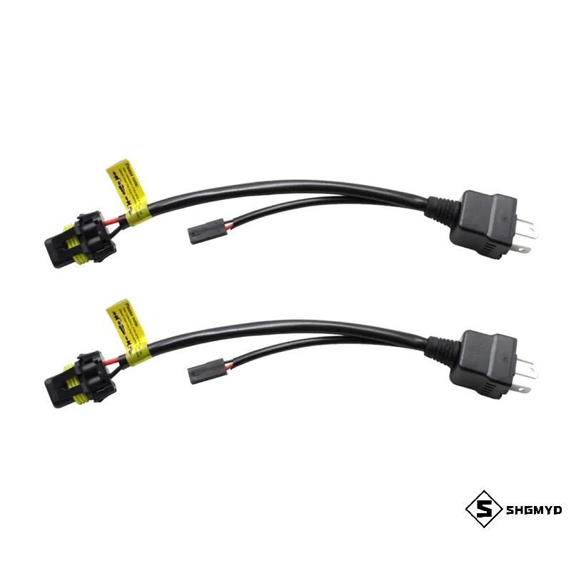 SHGD > 26cm H4 Relay Wireharness Cho H4 Bóng Đèn Nâng Cấp Bi LED & Xenon Máy Chiếu Ống Kính Phụ Kiện