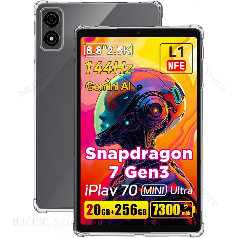 Ốp Lưng Cho Alldocube iPlay 70 Mini Ultra 8.8 "2025 Máy Tính Bảng PC Tpu Vỏ Mềm Bảo Vệ Máy Tính Bảng