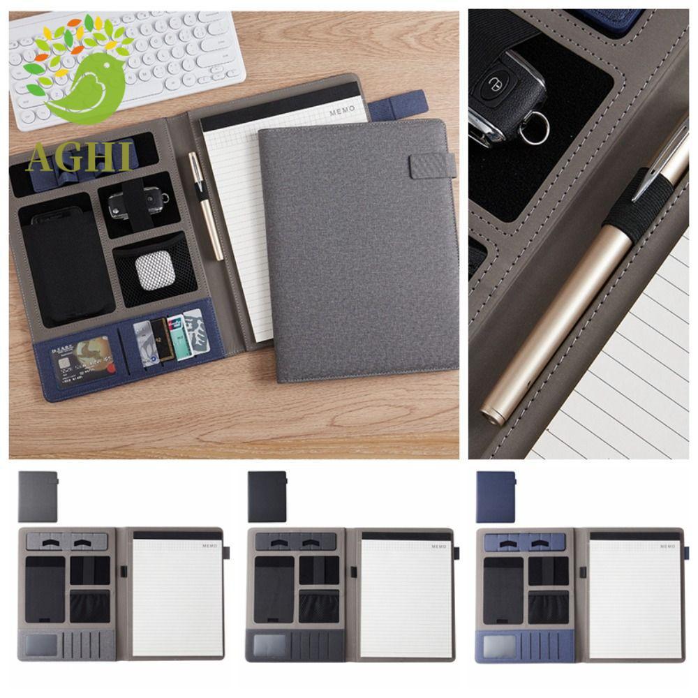 Thư mục hội nghị BLAZELINK A4, Dụng cụ sắp xếp giấy Ghi nhớ Clipboard Kinh doanh, Máy tính bảng viết