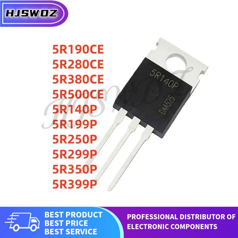 5 Chiếc 5R250P 5R199P 5R500CE 5R190CE 5R380CE 5R399P 5R299P 5R280CE 5R350P 5R140P TO-220 Hiệu Ứng Tr