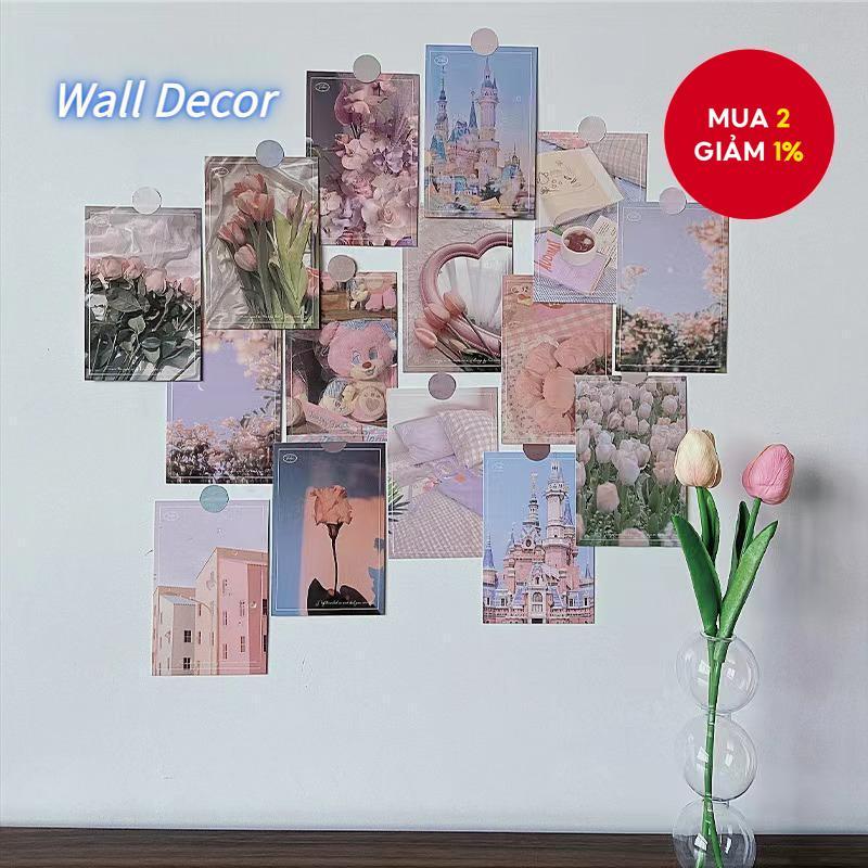 30 Bức Tranh Trang Trí Tường Kiểu INS 4x6 Inch Trang Trí Nhà Cửa