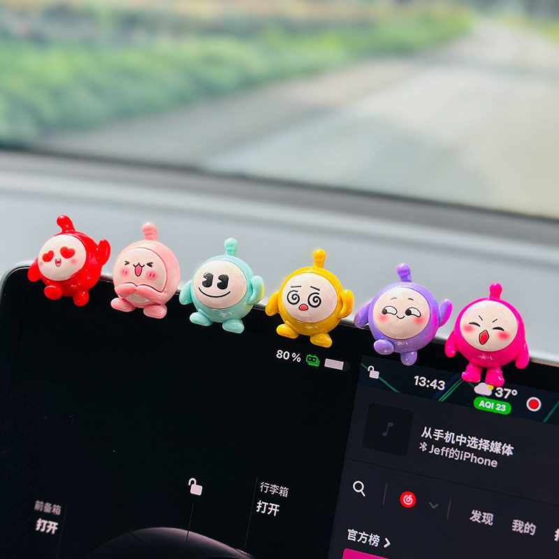 Xiangyou Trang Trí Nội Thất Ô Tô Đồ Trang Trí Bảng Điều Khiển Trung Tâm Ô Tô Màn Hình Trang Trí Giải