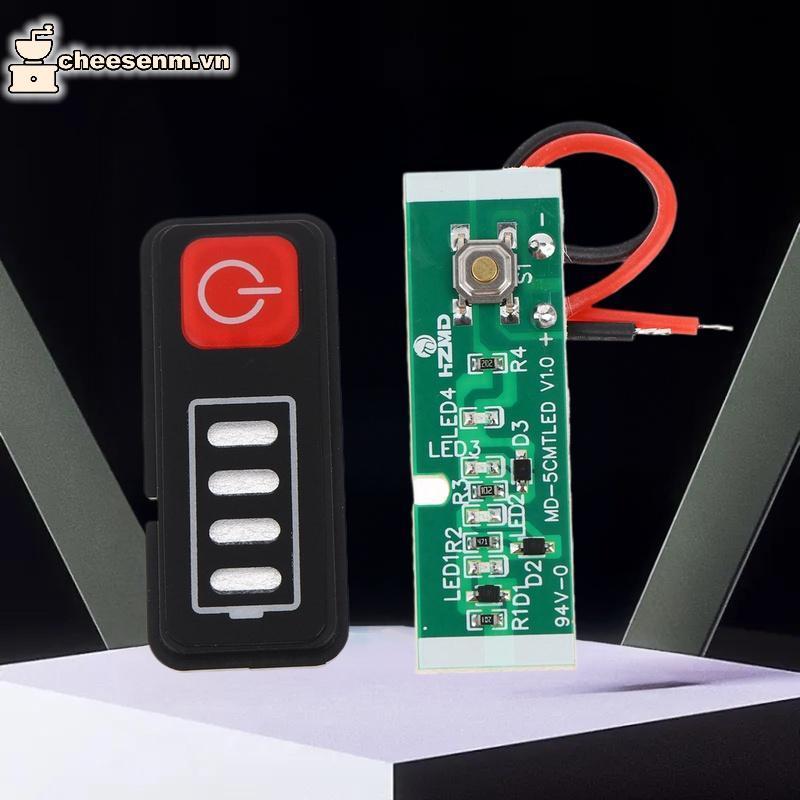 Cheenm 1 / 3 / 5 Cái 5S 18V 21V Li-Battery Màn Hình Hiển Thị Điện Bảng Hiển Thị LED Máy Khoan Điện T