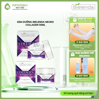   HÀNG NHẬP KHẨU  Kem dưỡng ẩm sâu trẻ hoá giúp da căng mịn đàn hồi Bielenda Neuro Collagen 50ml 
