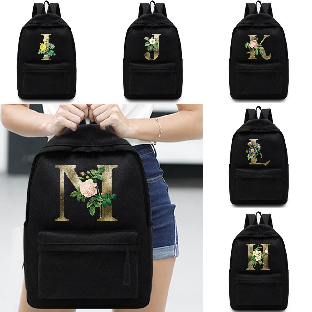 In stock Laptop bag Casual Lightweight small shopping backpack Student backpack Large capacity doubl