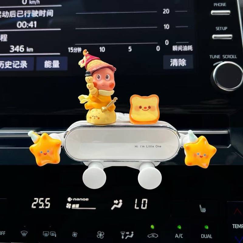 Car Mobile Phone Holder Car Air Conditioner Air Outlet Clip-on Car Mobile Phone Holder Car Air Condi