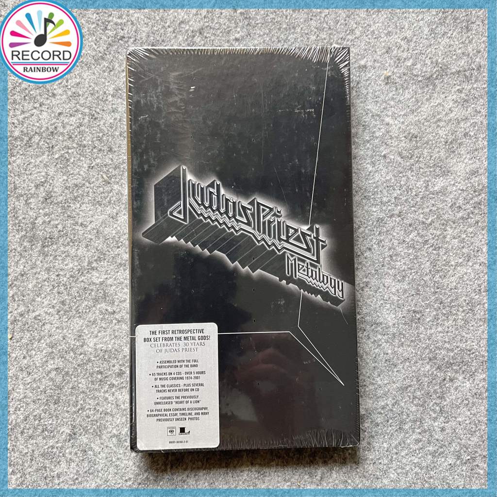 Judas Priest Metalogy Speed Metal, Heavy Metal 4CD Album [Đã niêm phong] Thương hiệu mới 1Z01226 -PH