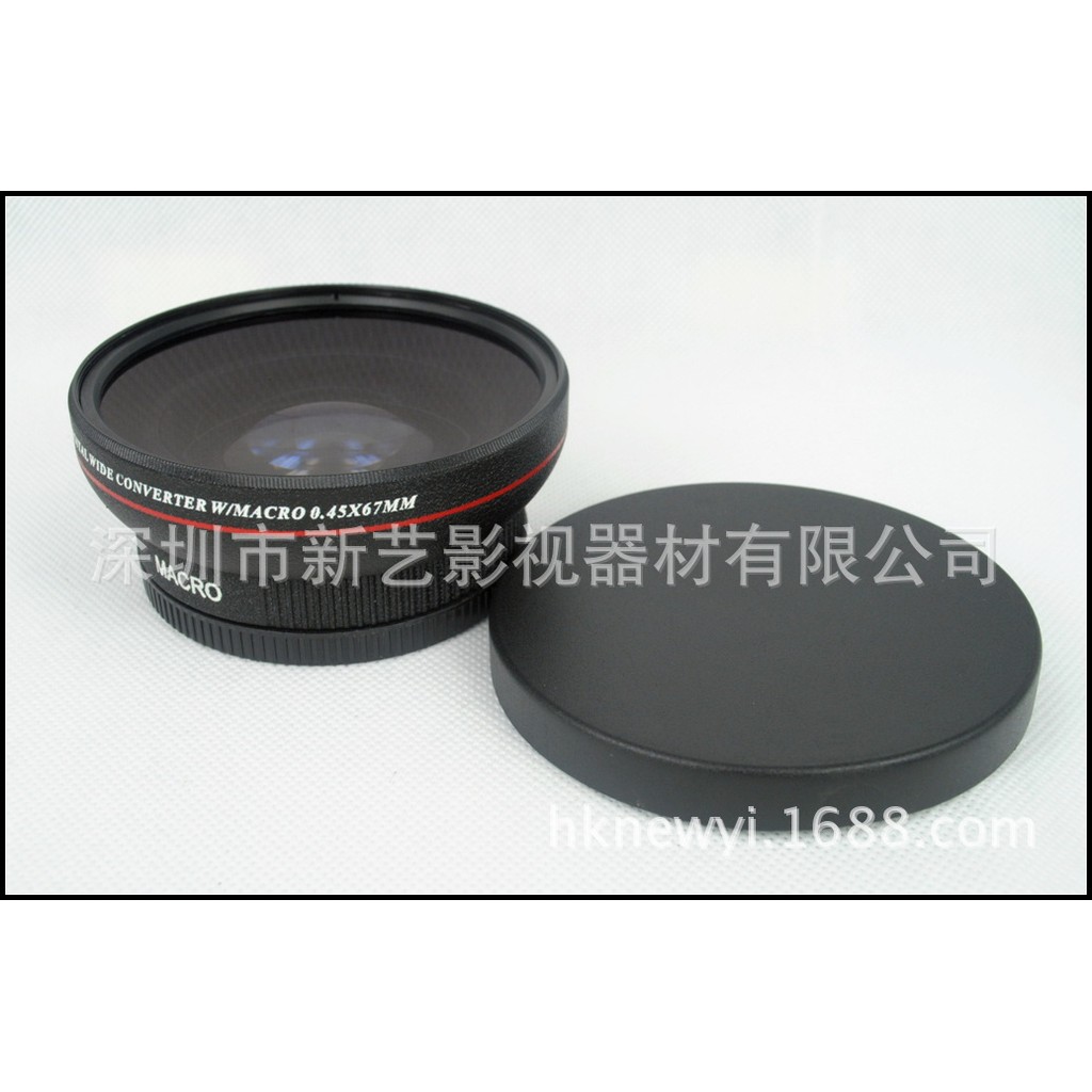 Ống kính góc rộng Xinyi 67mm 0,45X 0,45X 67MM Đen (UV82)