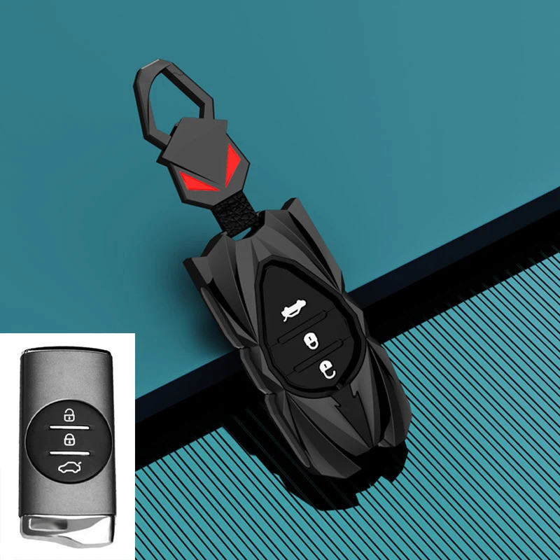 Vỏ bọc chìa khóa ô tô từ xa 3 nút cho Chery Tiggo 8 Arrizo 5 Pro Gx 5x EQ7 Chery Tiggo 7 Pro Exeed 2