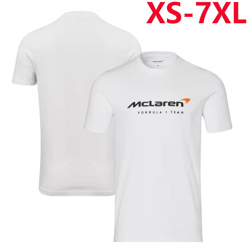 2026 Áo thun ngắn tay Unisex F1 mới + F1 Mclaren Racing Team Jersey