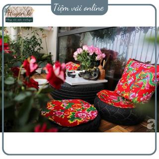 Vải chăn con công chất đẹp các màu( khổ vải 1,6m x 243 cm)