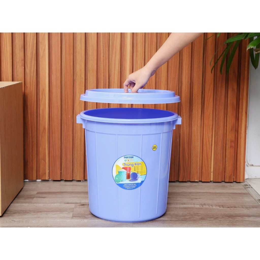 Xô Nhựa Tròn Duy Tân 25L-35L-45L-60L DUY TÂN (Ngẫu Nhiên Màu), XÔ ĐỰNG NƯỚC, XÔ ĐỰNG GẠO, THÙNG TRÒN