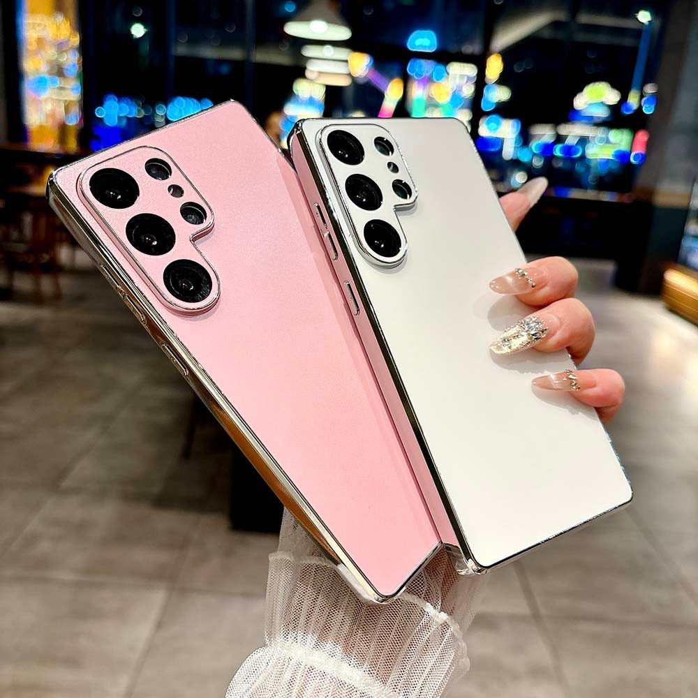 Ốp Điện Thoại Mạ Thời Trang Cho Samsung S25 S26 Ultra S26 + S23 + S24 Plus S26Ultra S24Ultra S25Ultr