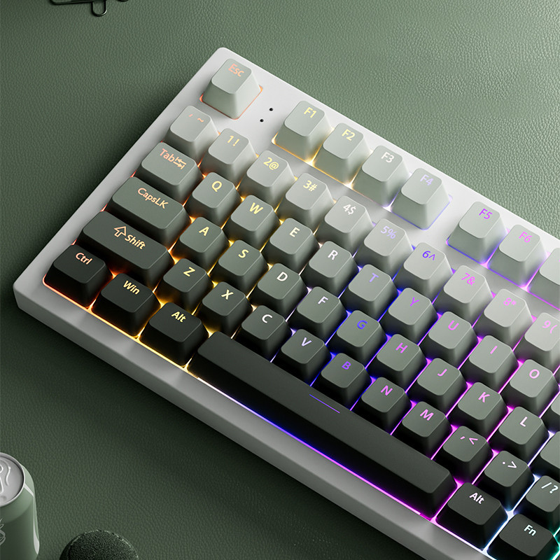 Green Tree RGB Backlit Keycaps Double Shot PBT Keycaps OEM Profile cho MX Switch Bàn phím cơ
