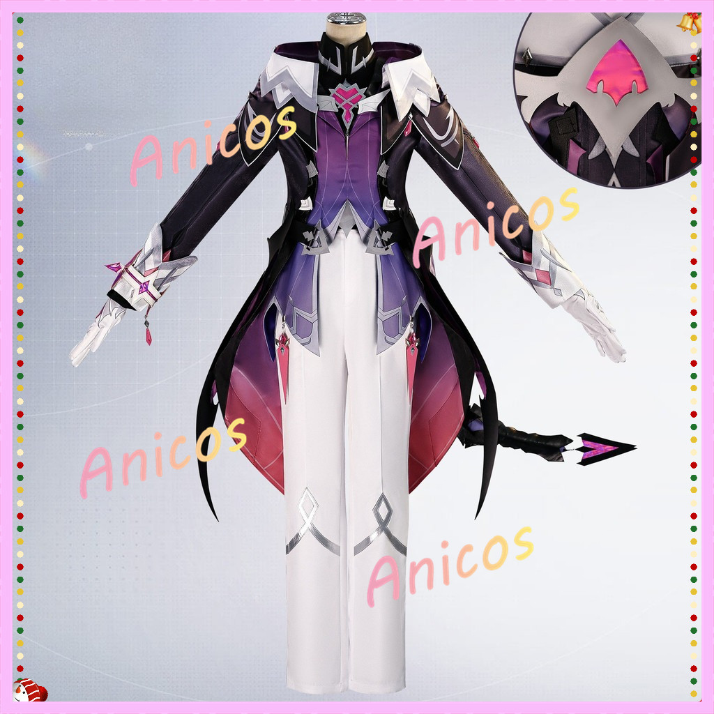 Áo cosplay ANICOS Genshin Impact Durin, phù hợp tiệc Halloween