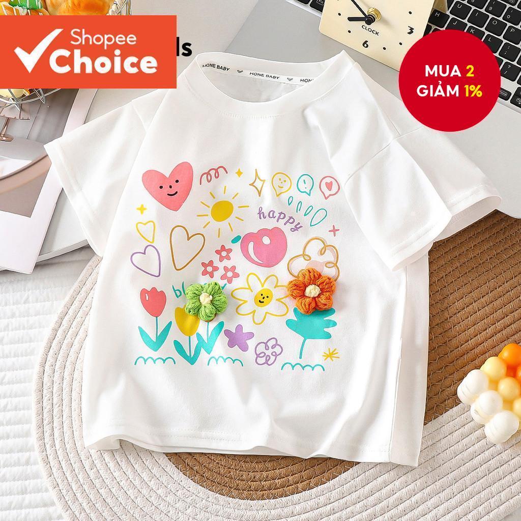 NS115-SEP25-C-Áo thun ngắn tay in hoa-TSNS115BK146