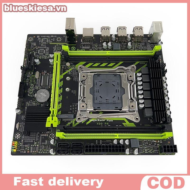 BL X99-P4 2011-3 Bo Mạch Chủ Bộ Máy Tính Để Bàn ECC Server DDR4 X99 2660V3 2680V4 Bộ Nhớ NVME M.2 SA