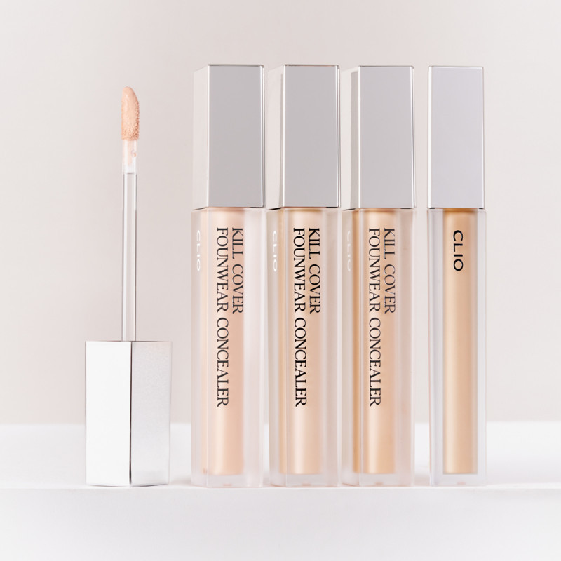 Kem che khuyết điểm Clio Kill Cover Founwear Che khuyết điểm độ che phủ cao Hàn Quốc