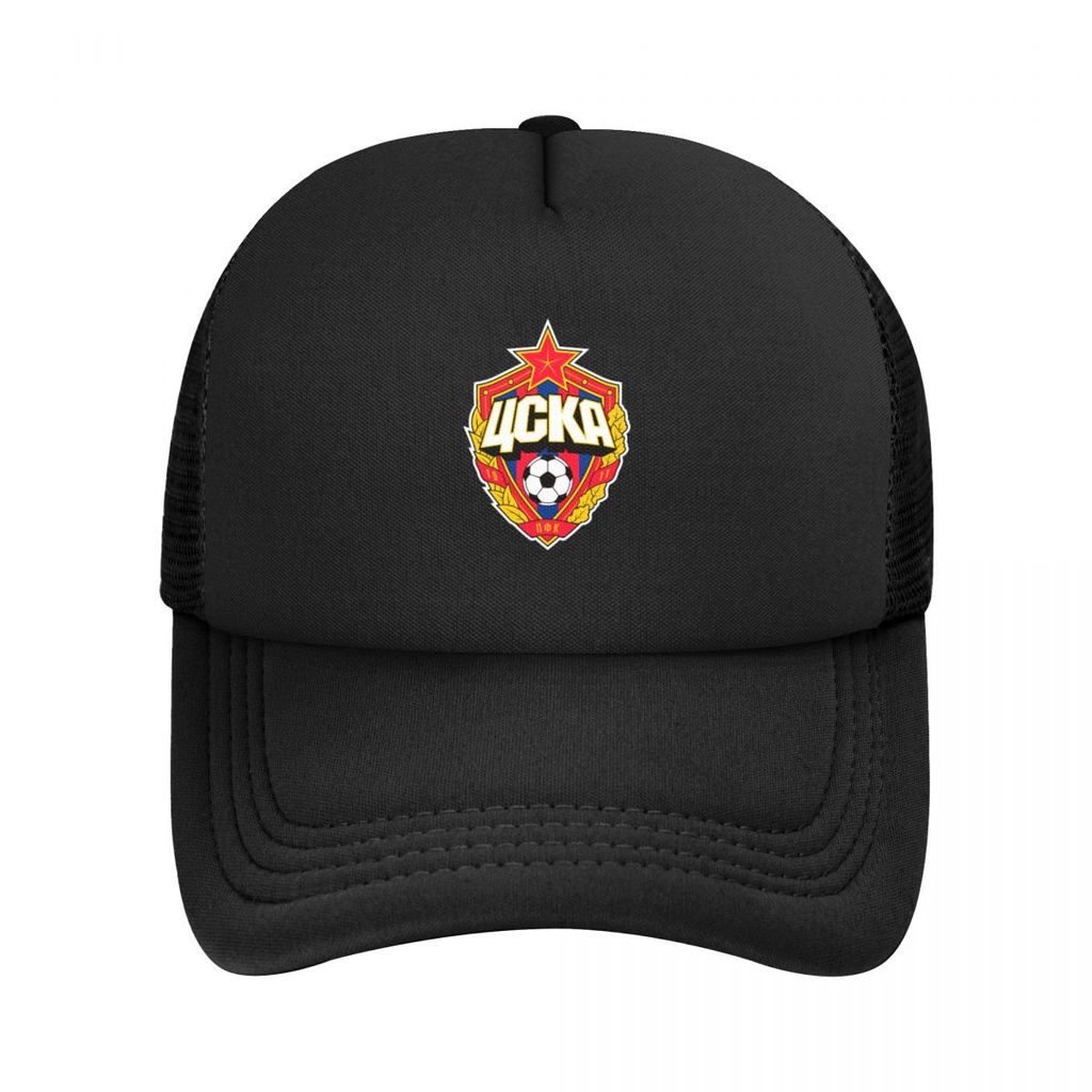 PFC CSKA Moscow Mũ bóng chày thoáng khí Mũ lưới dành cho người lớn Chống nắng Mũ thể thao có thể điề
