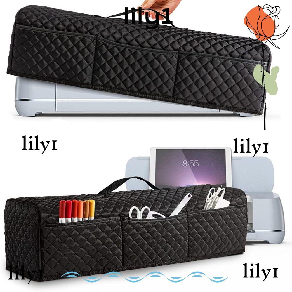 LILY Cover, có túi che bụi đệm nhẹ, có thể gập lại cho phụ kiện Cricut cho Cricut Maker 3 / Maker 4 