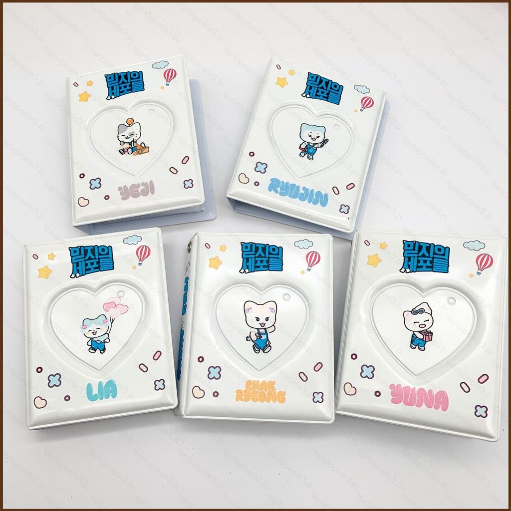 ST3 ITZY TWINZY Pop Up Store Phim Hoạt Hình Thẻ Sách Album LIA CHAE RYEONG YUNA YEJI Quà Tặng Cho Bé