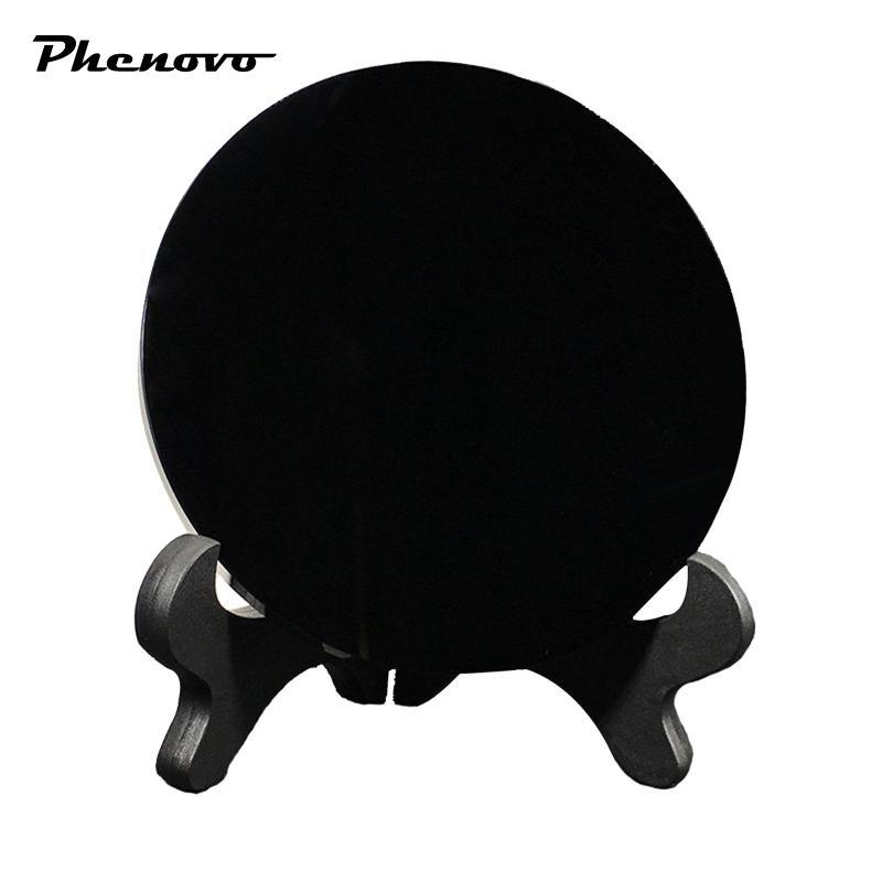 Đĩa đá Obsidian, Gương vẽ Obsidian, Đĩa phẳng Đĩa tròn Phong thủy