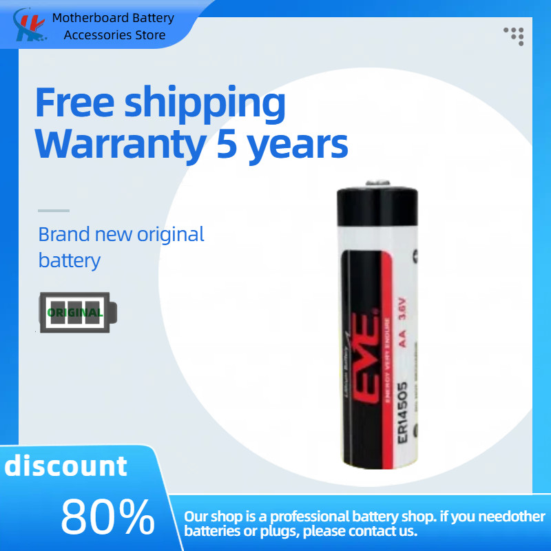 EVE ER14505 pin AA 3.6v Bộ mã hóa đồng hồ đo lưu lượng PLC Điều khiển công nghiệp Pin lithium số 5