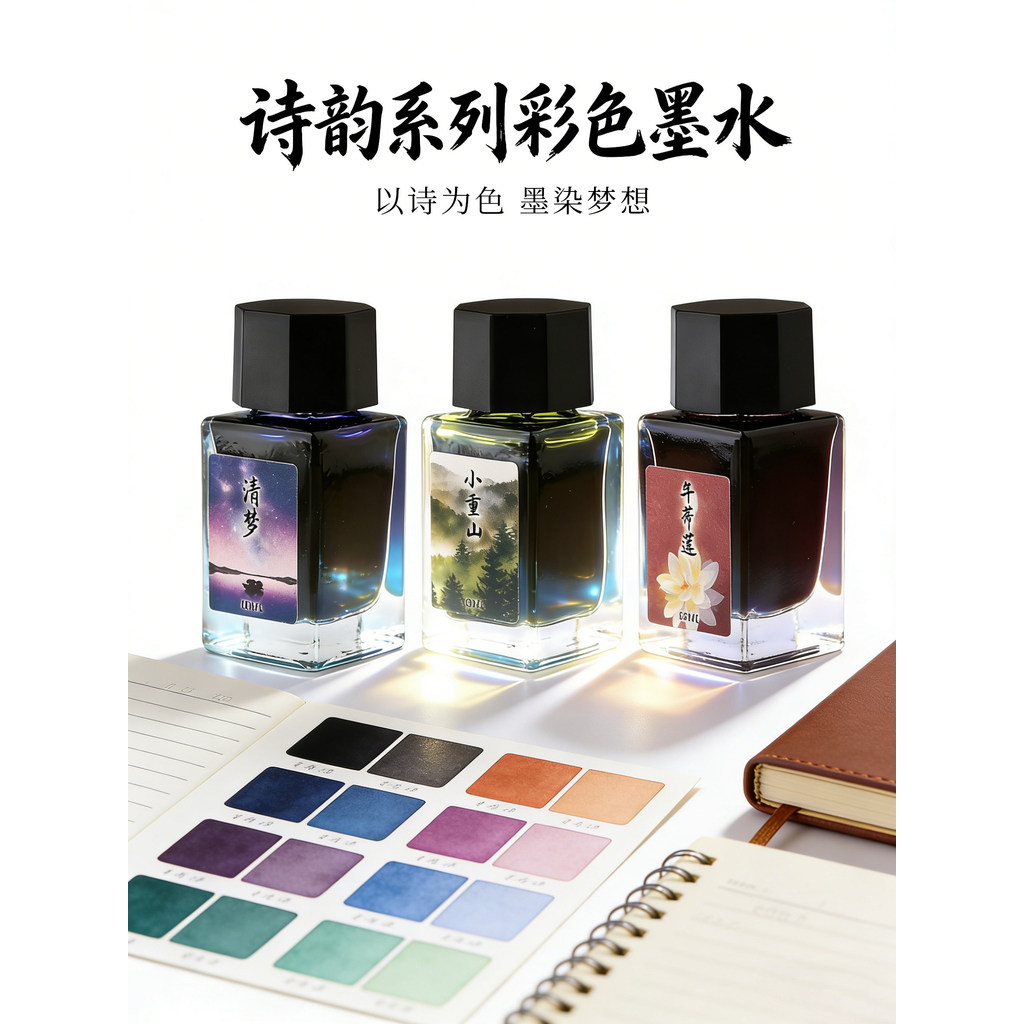 Endmaker 18ml Color Poetry Rhyme Fashion Series Mực màu không Carbon