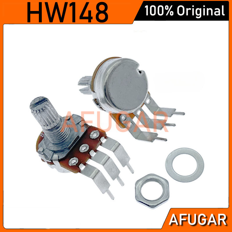 5 Cái WH148 B1K B5K B10K A10K B20K B50K B100K đơn khớp nối chiết áp