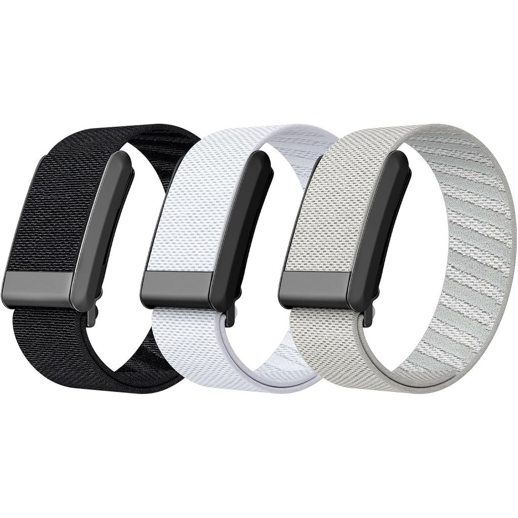 Dây thun Whoop 4.0 Nylon, gói 3 món, điều chỉnh được - Phù hợp với Whoop 4.0/3.0