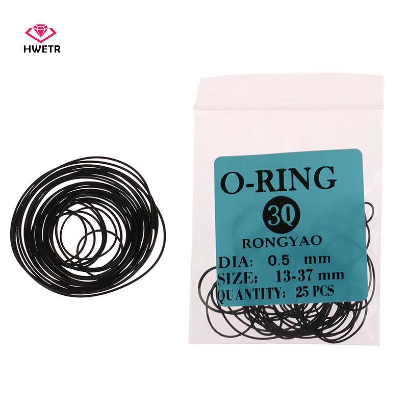 Đồng hồ HWETR 1Pa 0.5 / 0.6 / 0.7 / 0.8MM Đồng hồ cao su chống nước Vòng chữ O Ba Bao Gioăng Sửa chữ