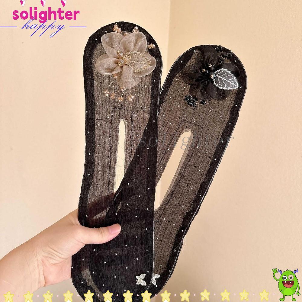 SOLIGHTER Hair Twist BunMaker - Phụ kiện tóc tạo kiểu uốn twist và bun thanh lịch