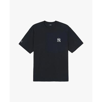 MLB - Áo thun unisex tay ngắn Basic Colorful Ink Logo_3ATSB1363-50BKS