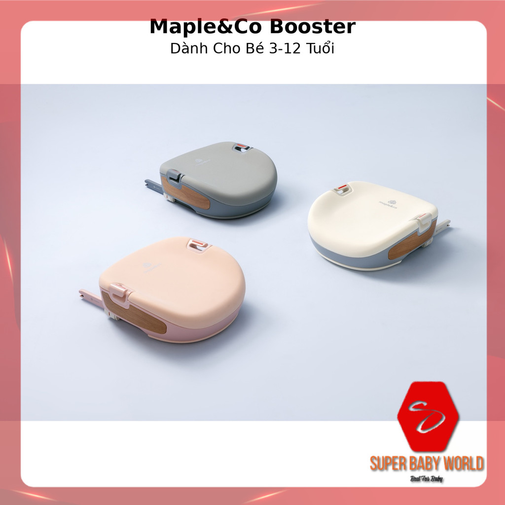 Ghế Ngồi ô Tô Maple&Co Booster Cho Bé 3-12 Tuổi Shop Sbw