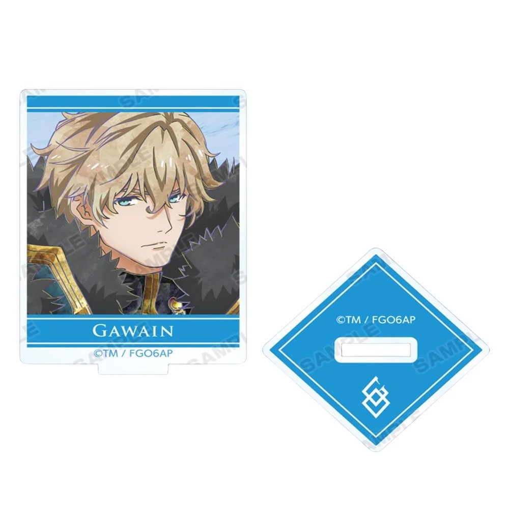 Standee Anime Fate/Grand Order FGO mô hình mica nhân vật Gawain cao 10cm trang trí bàn học quà tặng 