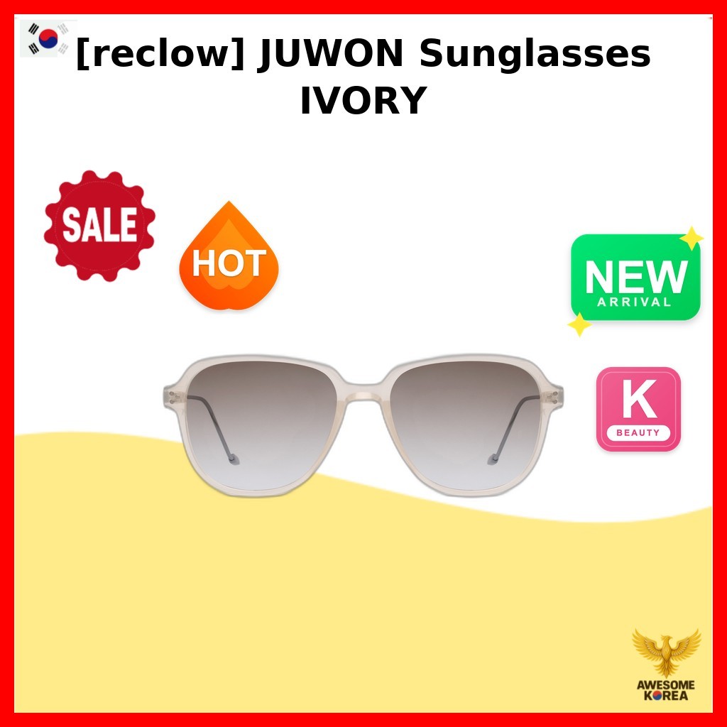 Kính râm JUWON Ivory - Khung lớn - Hàng chính hãng từ AwesomeKorea