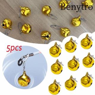 Chuông câu cá BENYTRO 5 chiếc - Thép không gỉ, tự động báo động khi có cắn, phù hợp câu đêm và trên băng